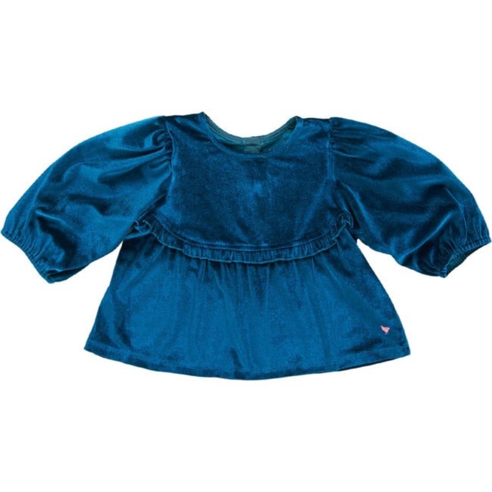 Girls Velour Rowan Top